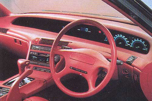 Toyota FXV-II Concept, 1987 - Interior