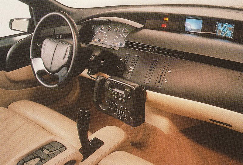 Cadillac Voyage Concept, 1988 - Interior