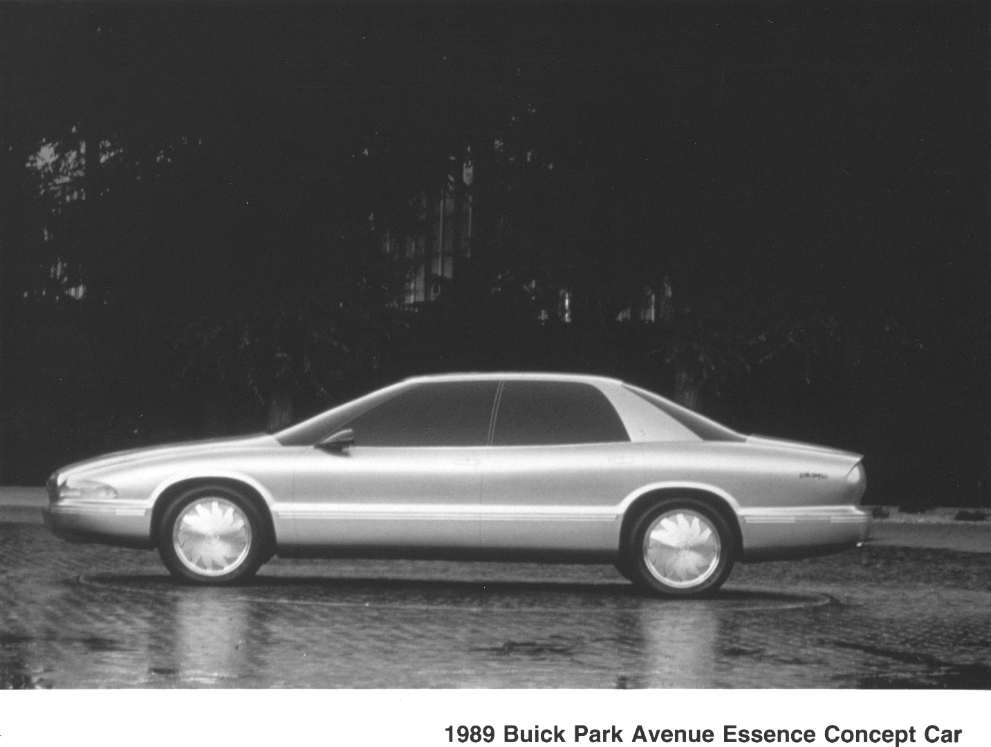 Buick Park Avenue Essence Concept Car, 1989 - Design Process