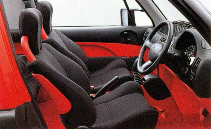 Toyota RAV-Four Prototype, 1989 - Interior