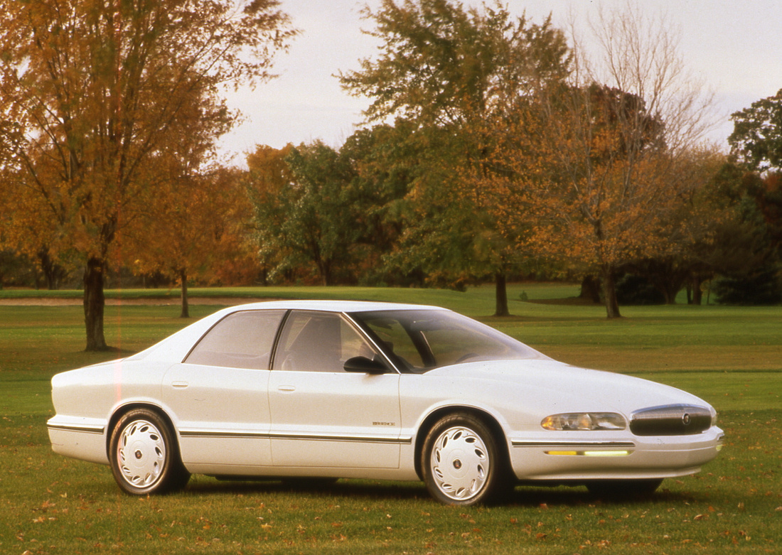 Buick Park Avenue Essence Concept Car, 1989 - White