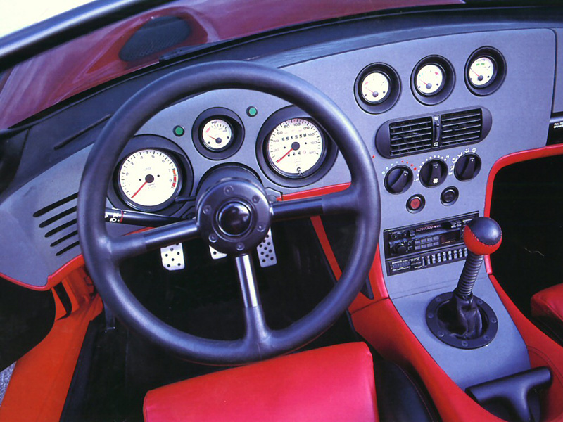 Dodge Viper VM-02, 1989 - Interior