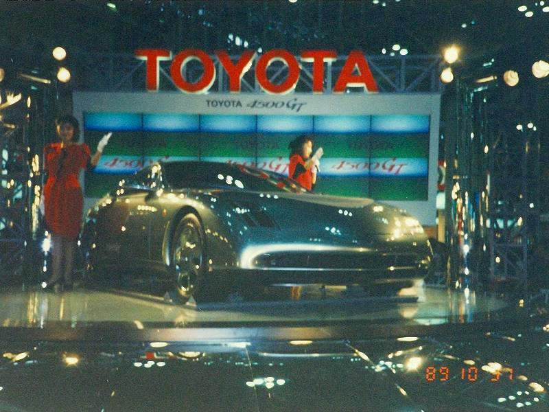 Toyota 4500GT, 1989 - Tokyo Auto Show