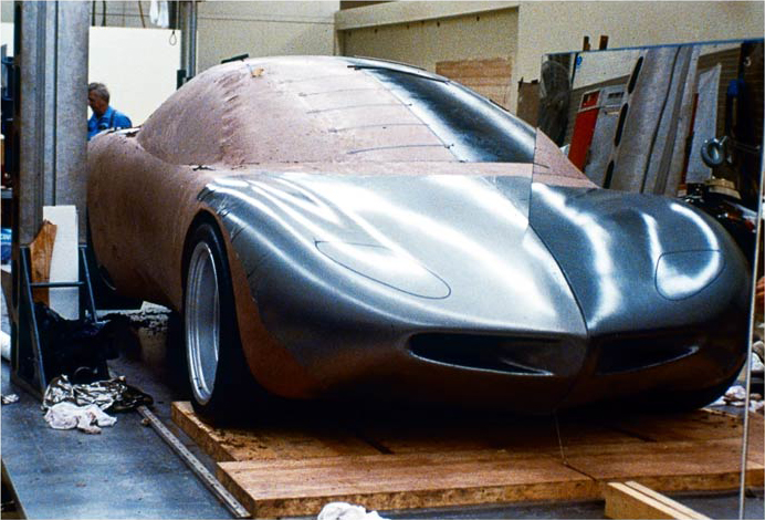 Pontiac Sunfire 2+2, 1990 - Design Process - Clay Mockup