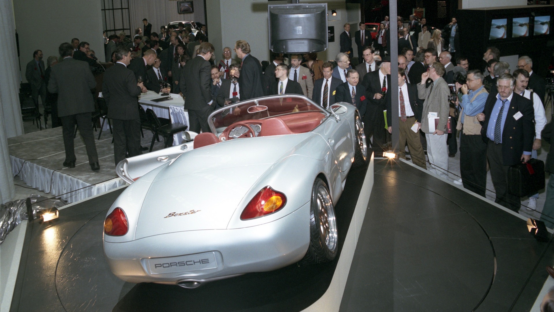 Porsche Boxster sports car concept, Auto Show, Detroit, USA, 1993