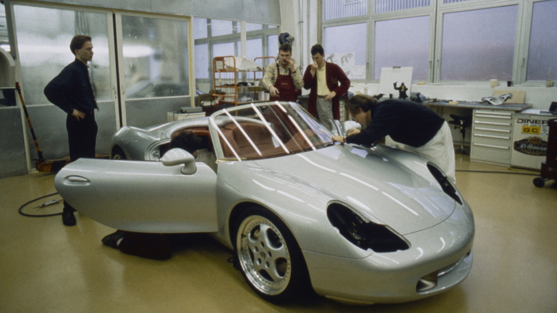 Porsche 986 Boxster model, Weissach, 1993