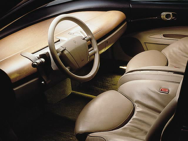 Turn the ignition key and the instrument panel unfolds.
