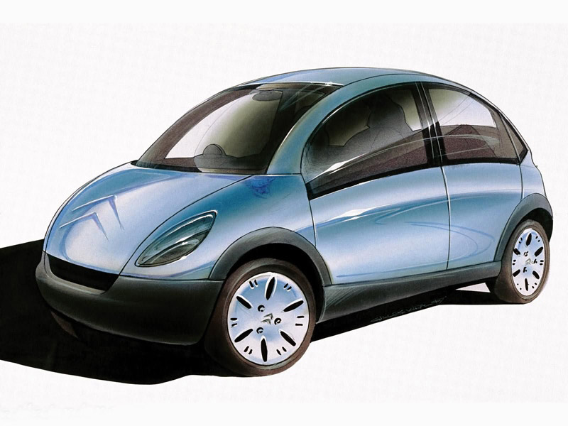 Citroen C-3 Concept, 1998 - Design Sketch
