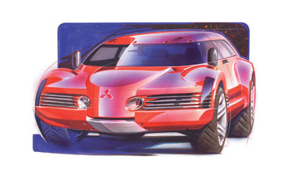Mitsubishi SSU Mad Max Concept, 1999