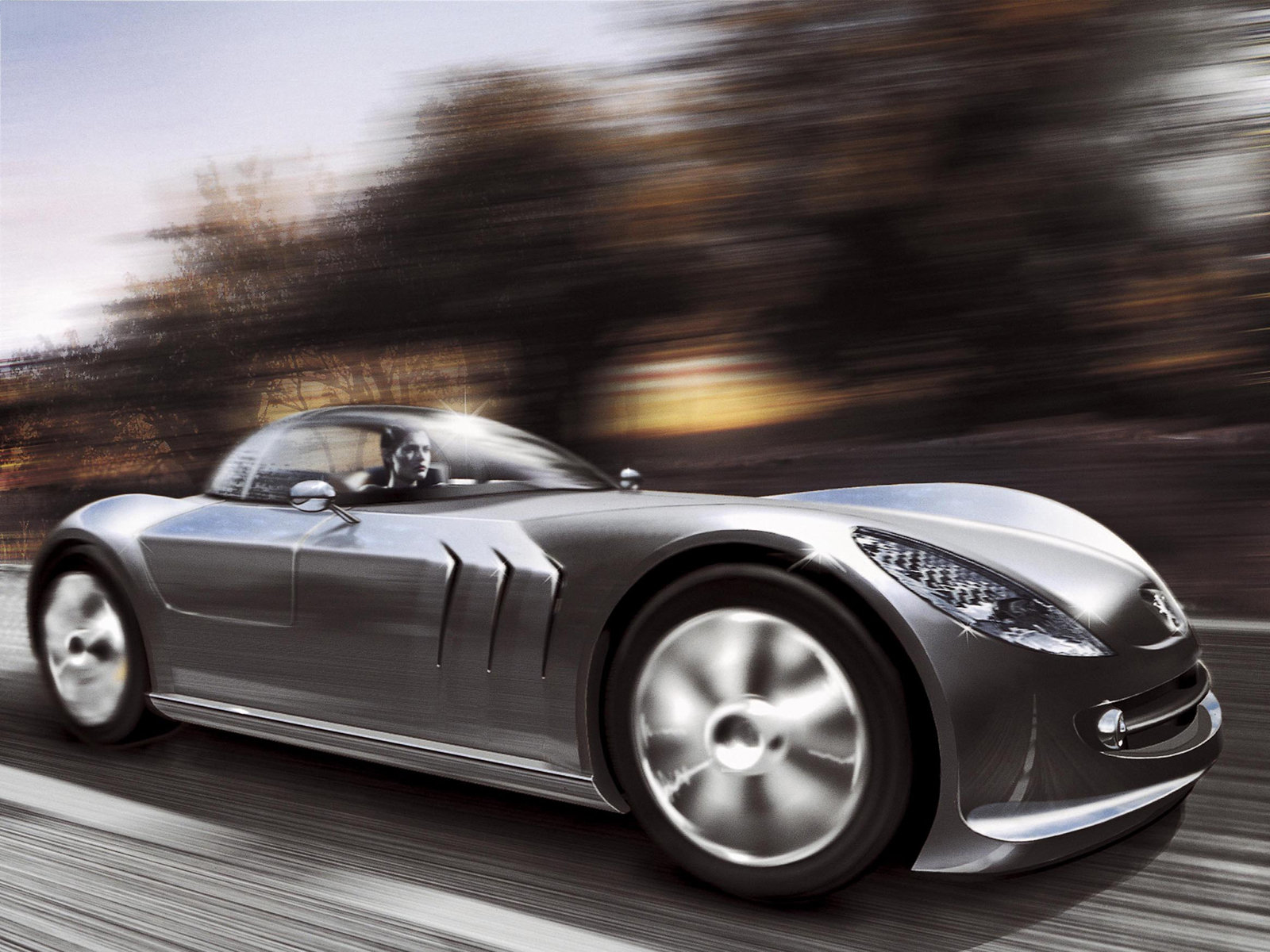 Peugeot 607 Feline Concept, 2000
