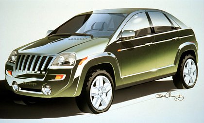 Jeep Varsity, 2000 - Design Sketch