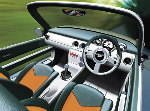 Daihatsu D-BONE, 2003 - Interior