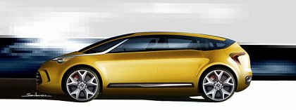Citroen C-SportLounge Concept, 2005 - Design Sketch
