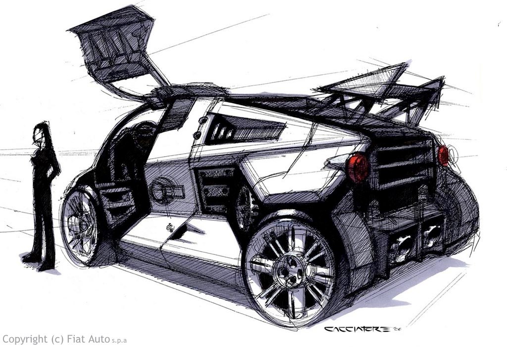 Sketch by Turi Cacciatore