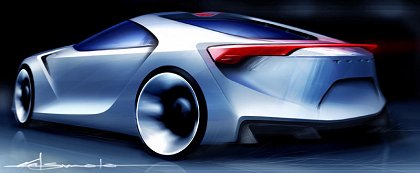 Toyota FT-HS, 2007 - Design Sketch