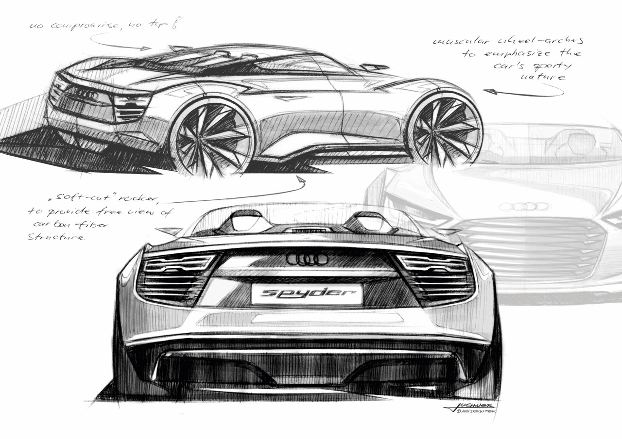 Audi e-tron Spyder, 2010