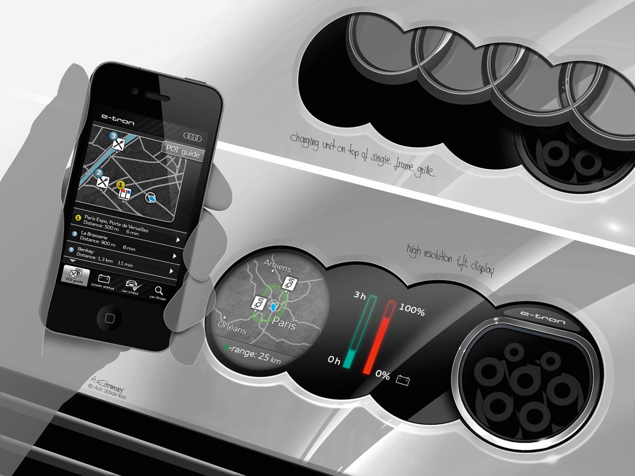 Audi e-tron Spyder, 2010