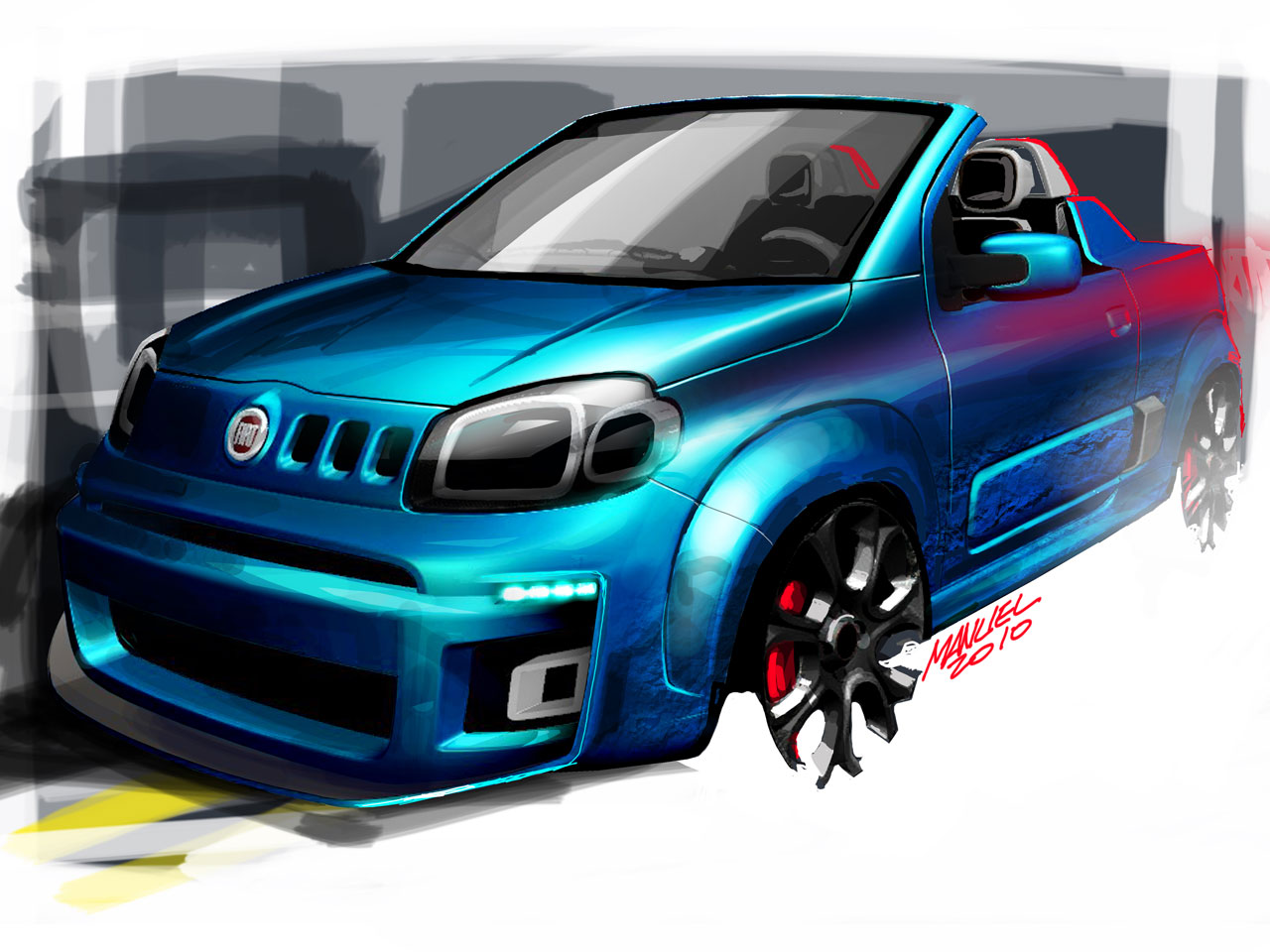 Fiat Uno Cabriolet, 2010