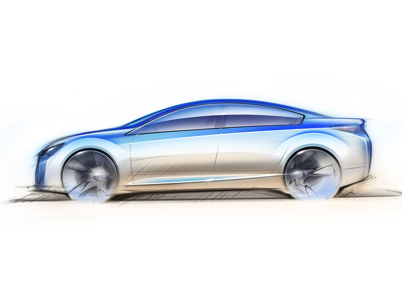 Subaru Impreza Design Concept, 2010