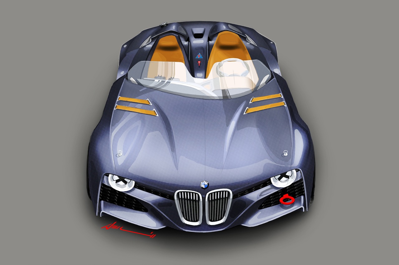 BMW 328 Hommage Concept, 2011 - Design Sketch