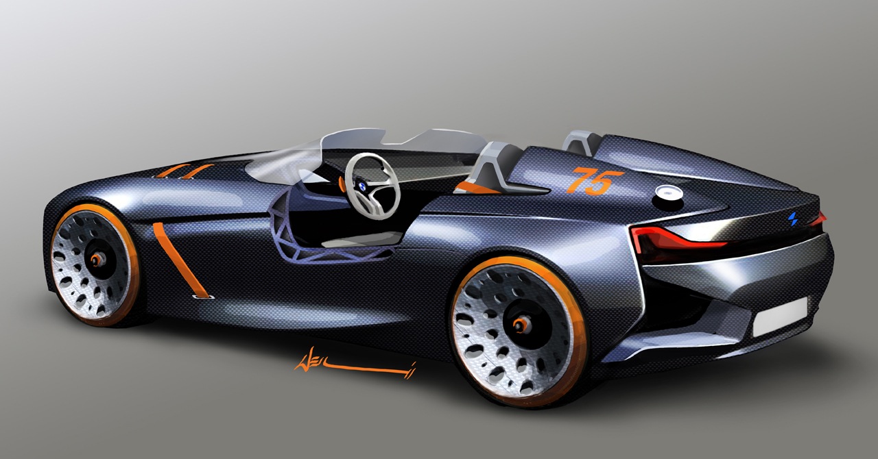 BMW 328 Hommage Concept, 2011 - Design Sketch