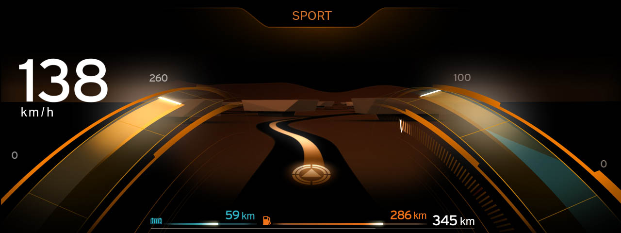 BMW i3 Concept, 2011 - Interface design