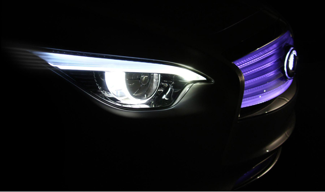 Infiniti Etherea, 2011 - Headlight detail