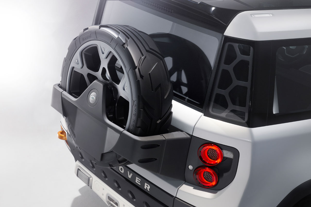 Land Rover DC100, 2011 - Spare Wheel