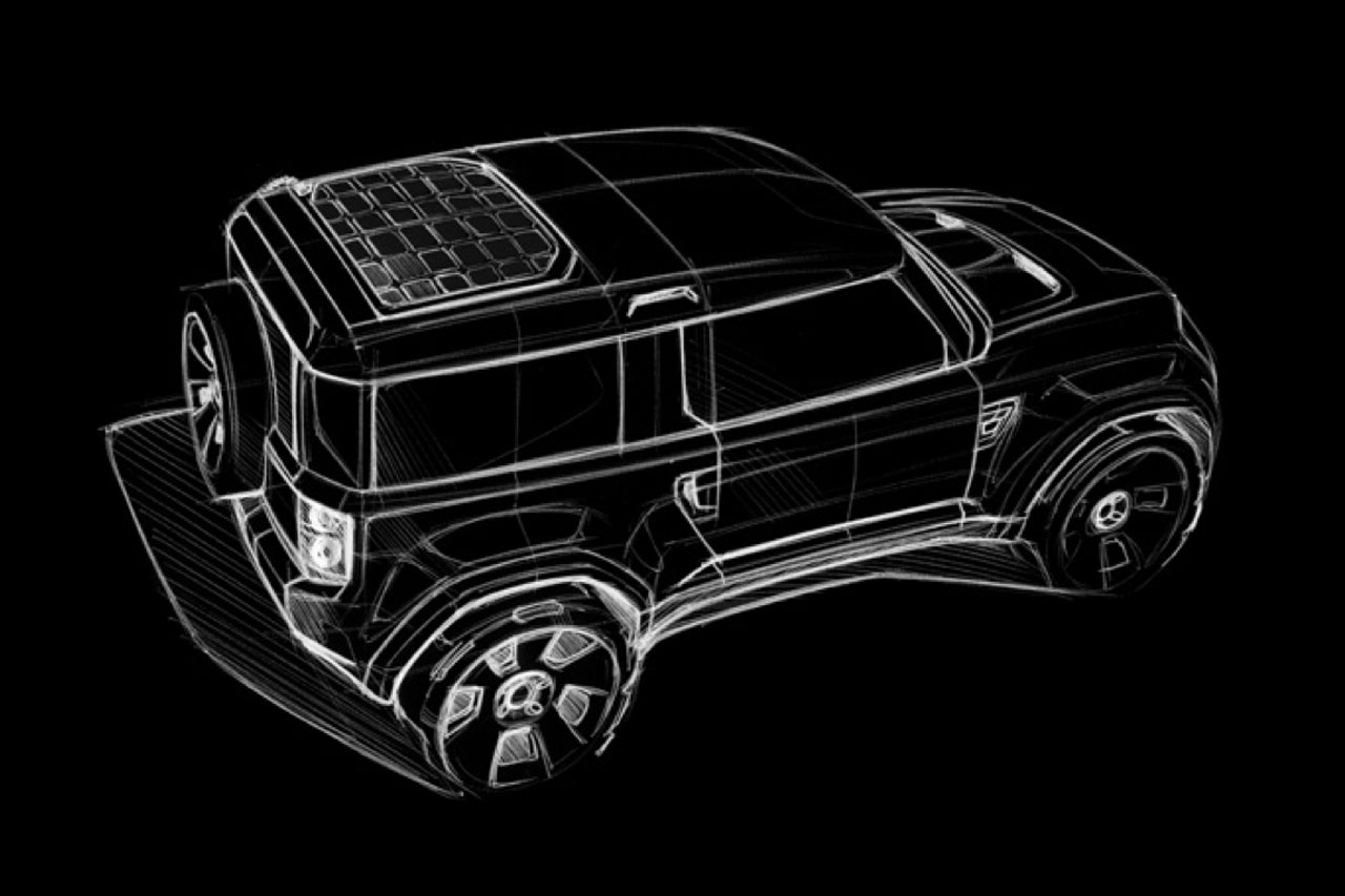Land Rover DC100, 2011 - Design Sketch