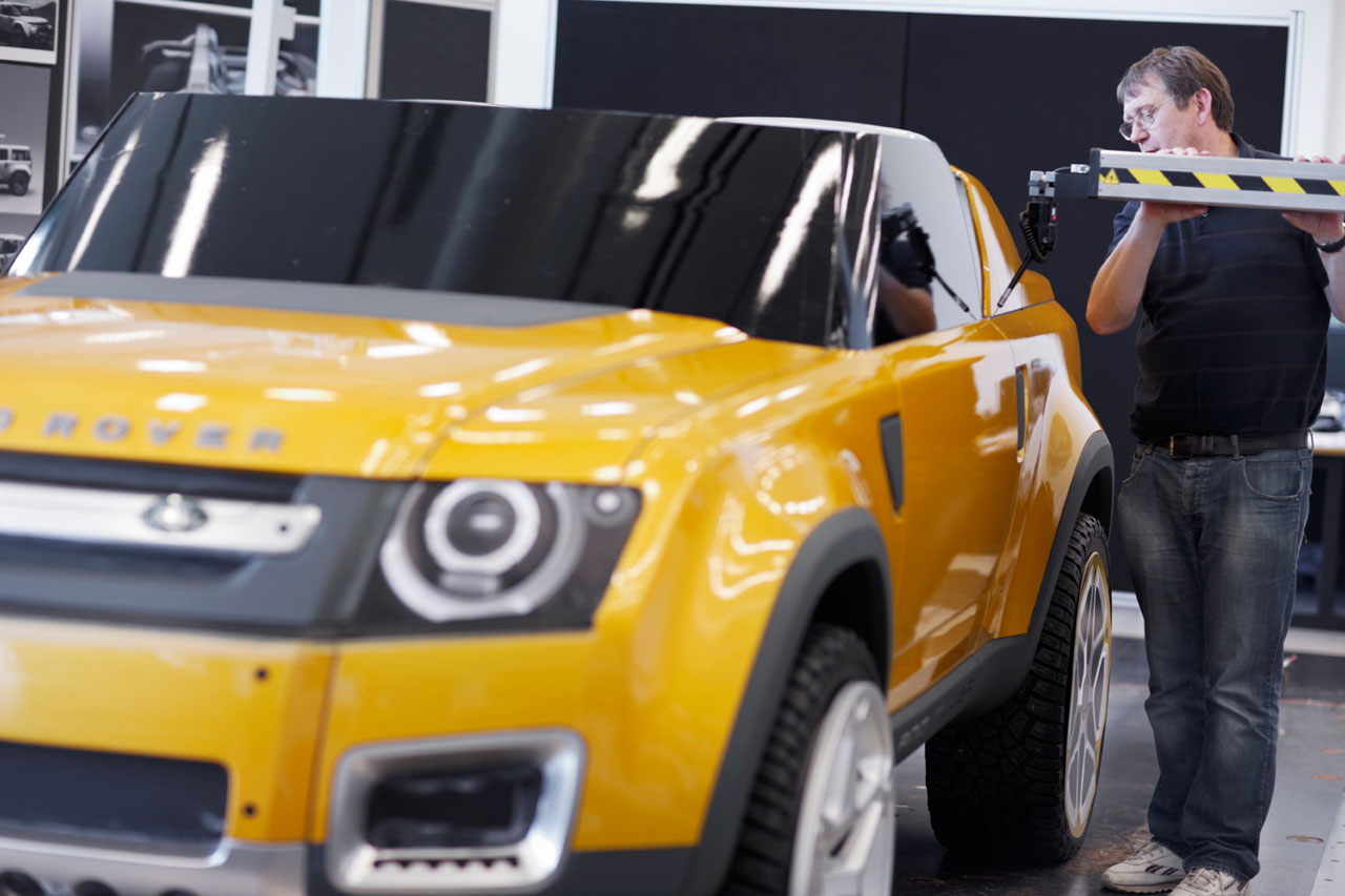Land Rover DC100 Sport, 2011 - Design Process
