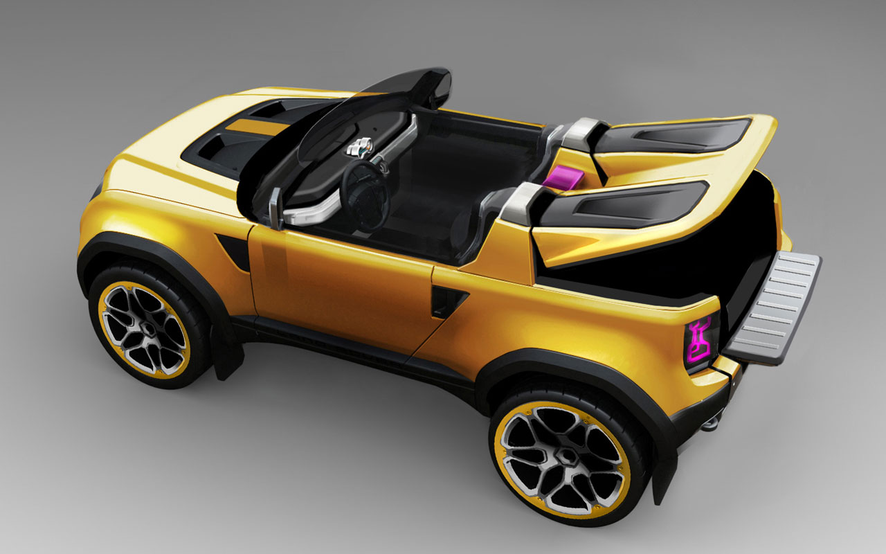 Land Rover DC100 Sport, 2011 - Design Sketch