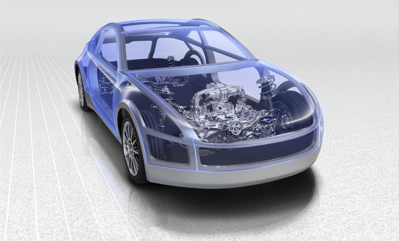 Subaru Boxer Sports Car Architecture, 2011