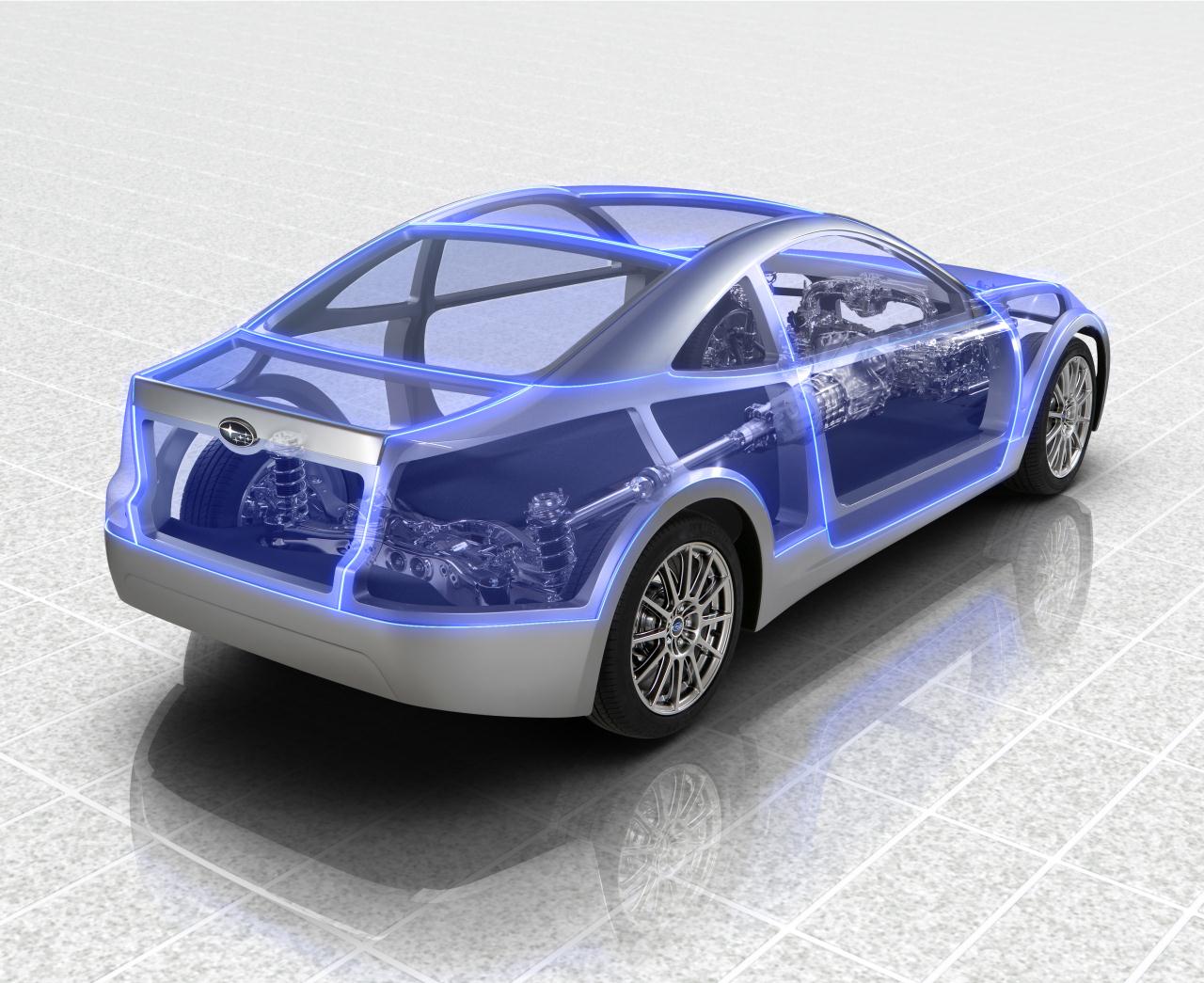 Subaru Boxer Sports Car Architecture, 2011