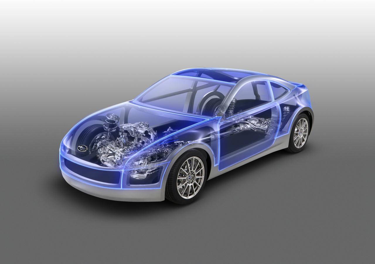 Subaru Boxer Sports Car Architecture, 2011