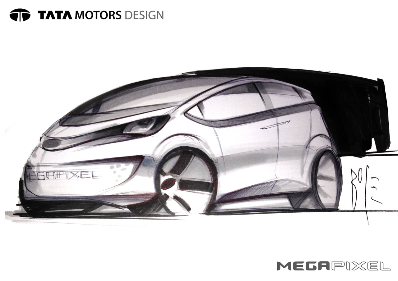 Tata Megapixel, 2012 - Design Sketch