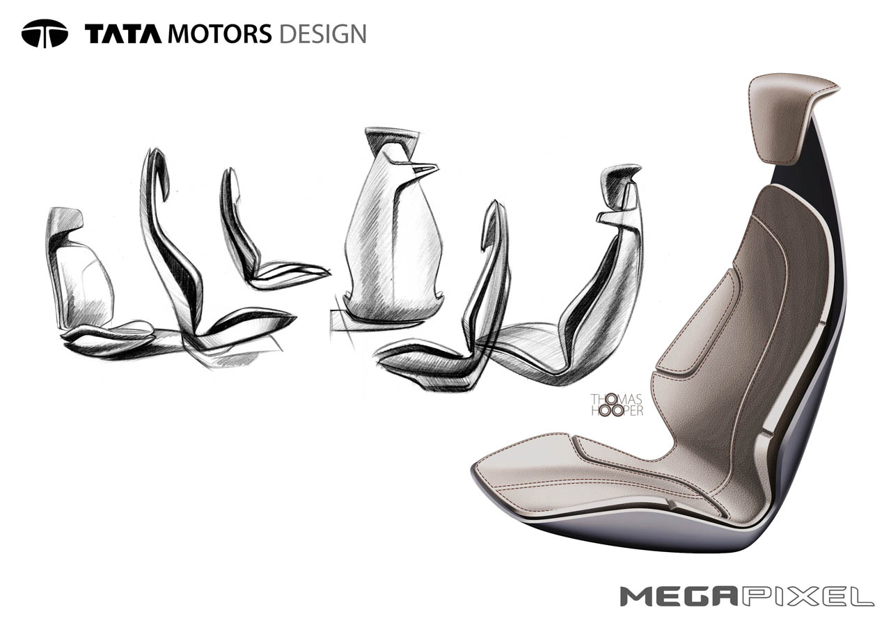 Tata Megapixel, 2012 - Interior Design Sketch