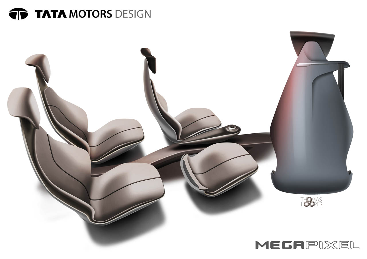 Tata Megapixel, 2012 - Interior Design Sketch