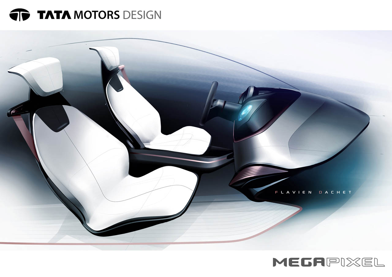 Tata Megapixel, 2012 - Interior Design Sketch