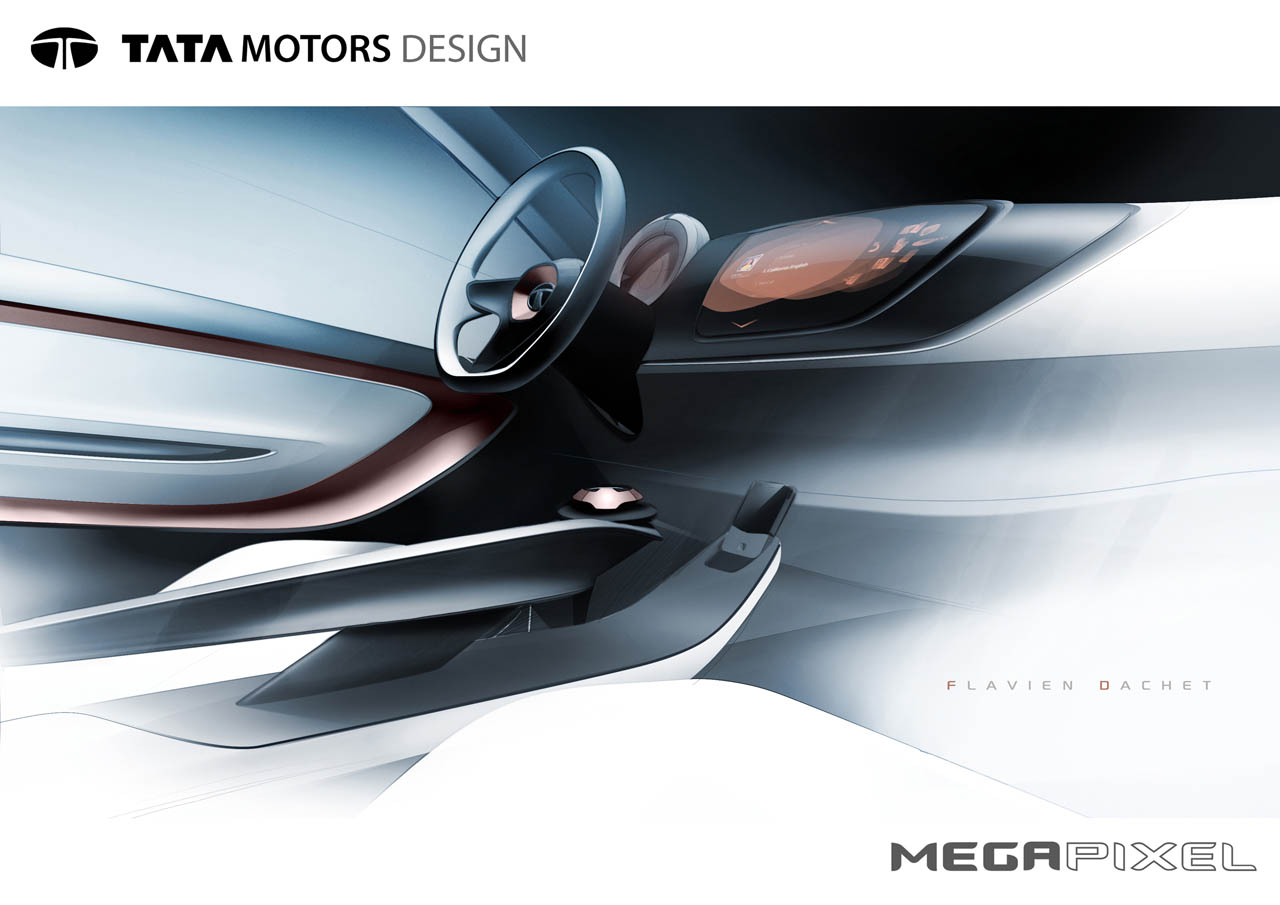 Tata Megapixel, 2012 - Interior Design Sketch