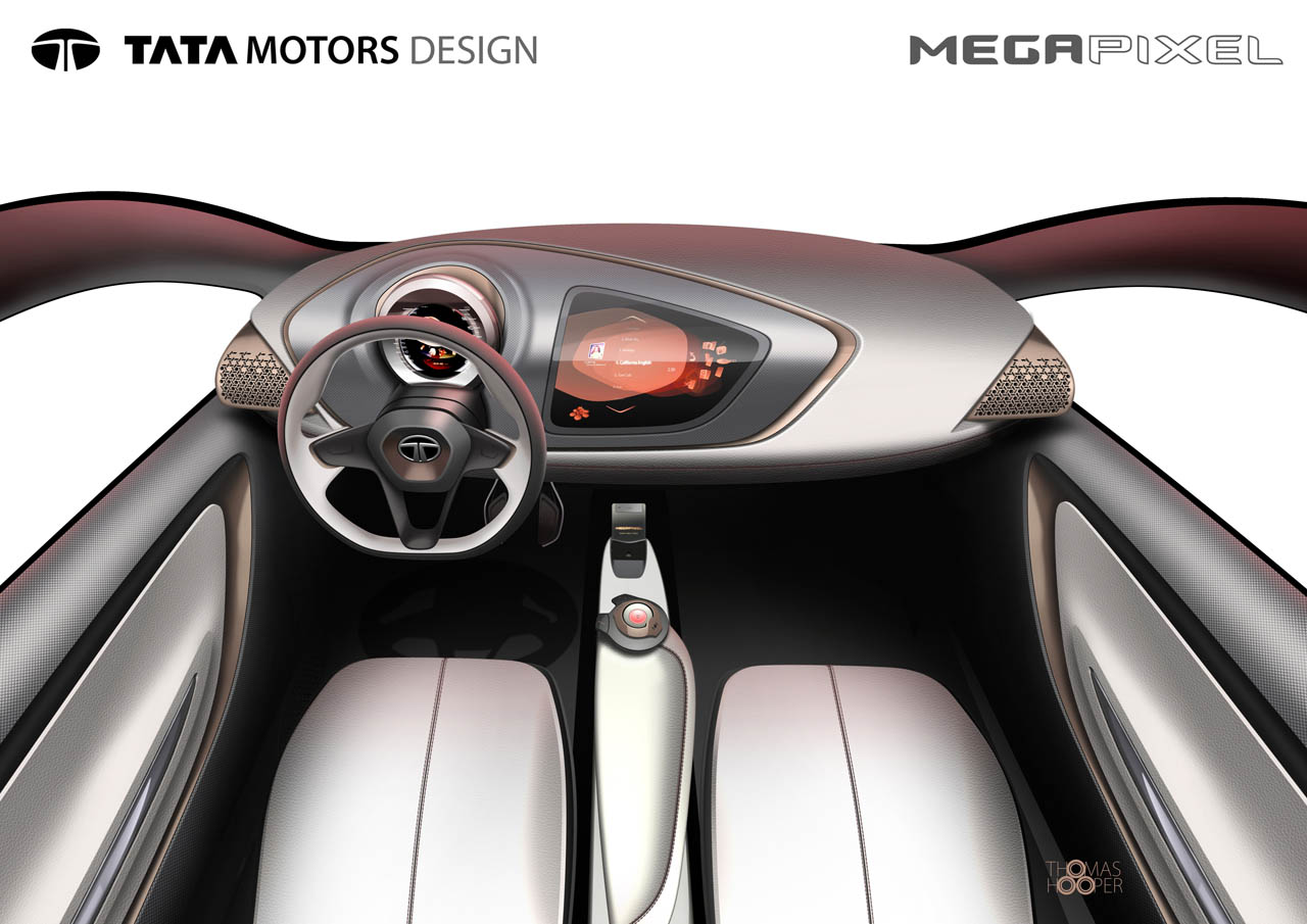 Tata Megapixel, 2012 - Interior Design Sketch