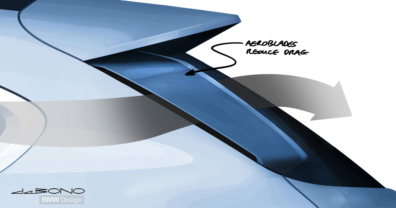 BMW Concept Active Tourer, 2012 - Design Sketch by Michael De Bono