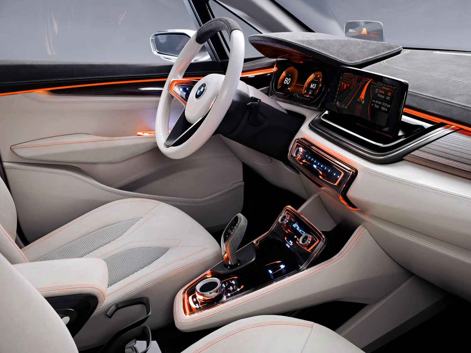 BMW Concept Active Tourer, 2012 - Interior