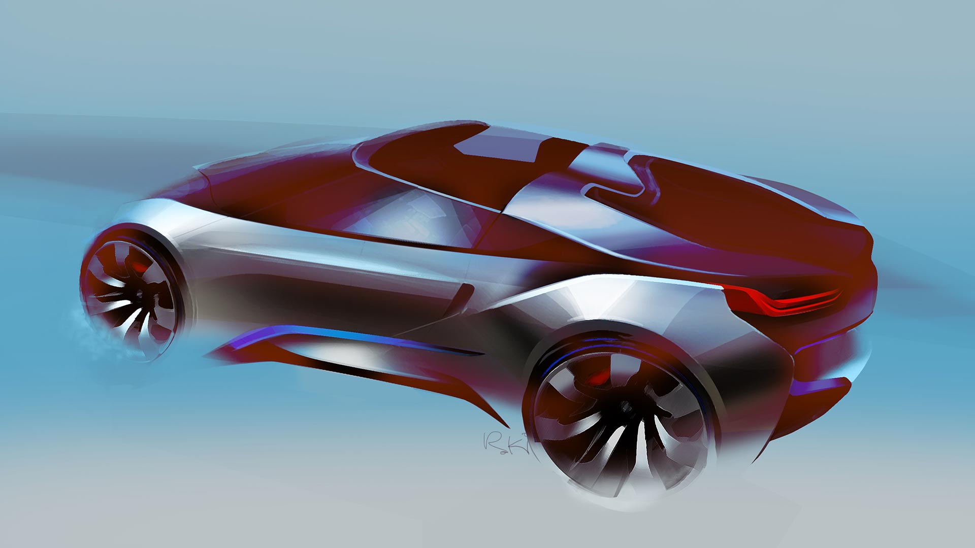 BMW i8 Spyder, 2012