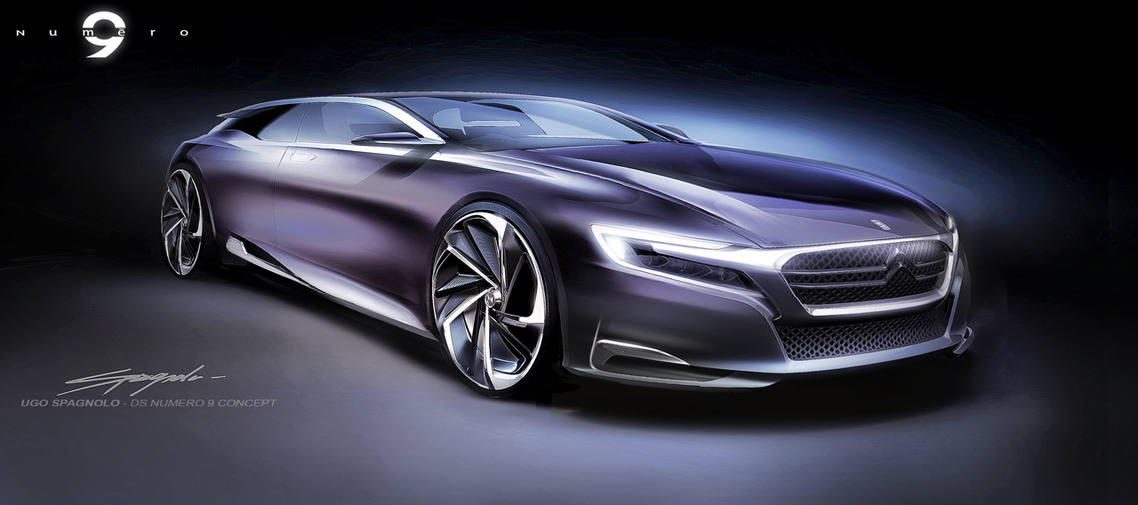 Citroen Numero 9, 2012 - Design Sketch