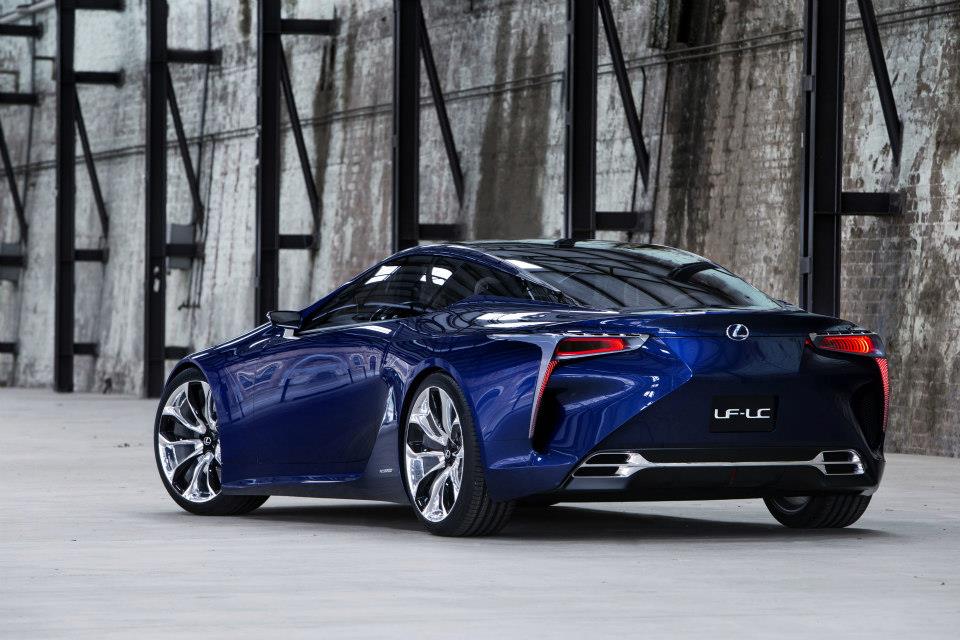 Lexus LF-LC Blue, 2012