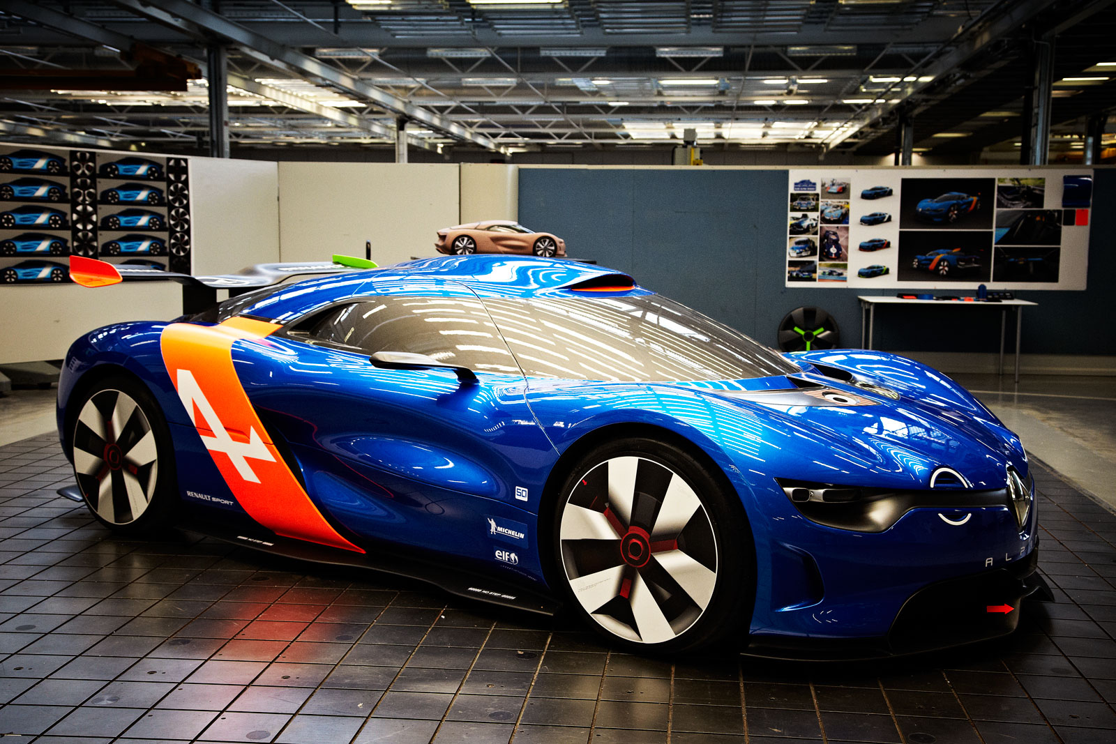 Renault Alpine A110-50, 2012 - Design Process - Full-size model