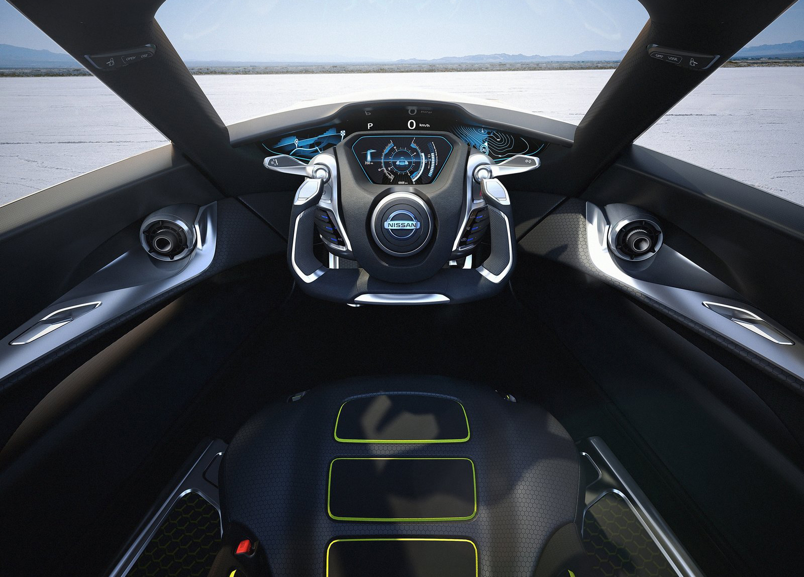Nissan BladeGlider Concept, 2013 - Interior