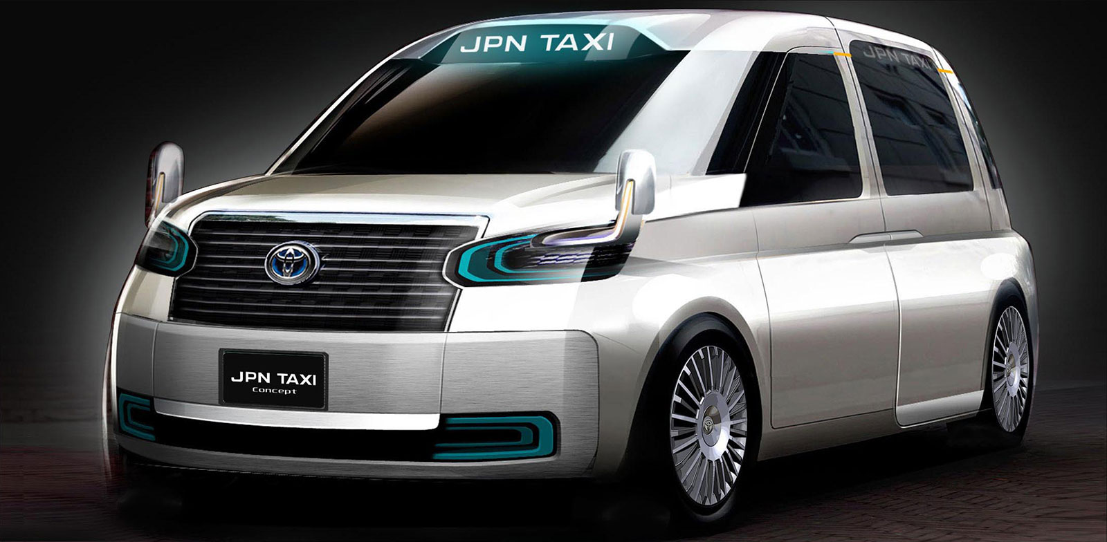 Toyota JPN Taxi Concept, 2013 - Design Sketch