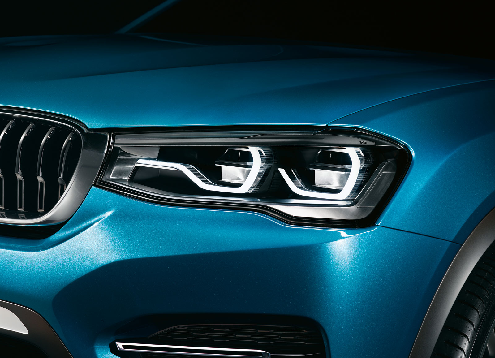 BMW Concept X4, 2013 - Headlight