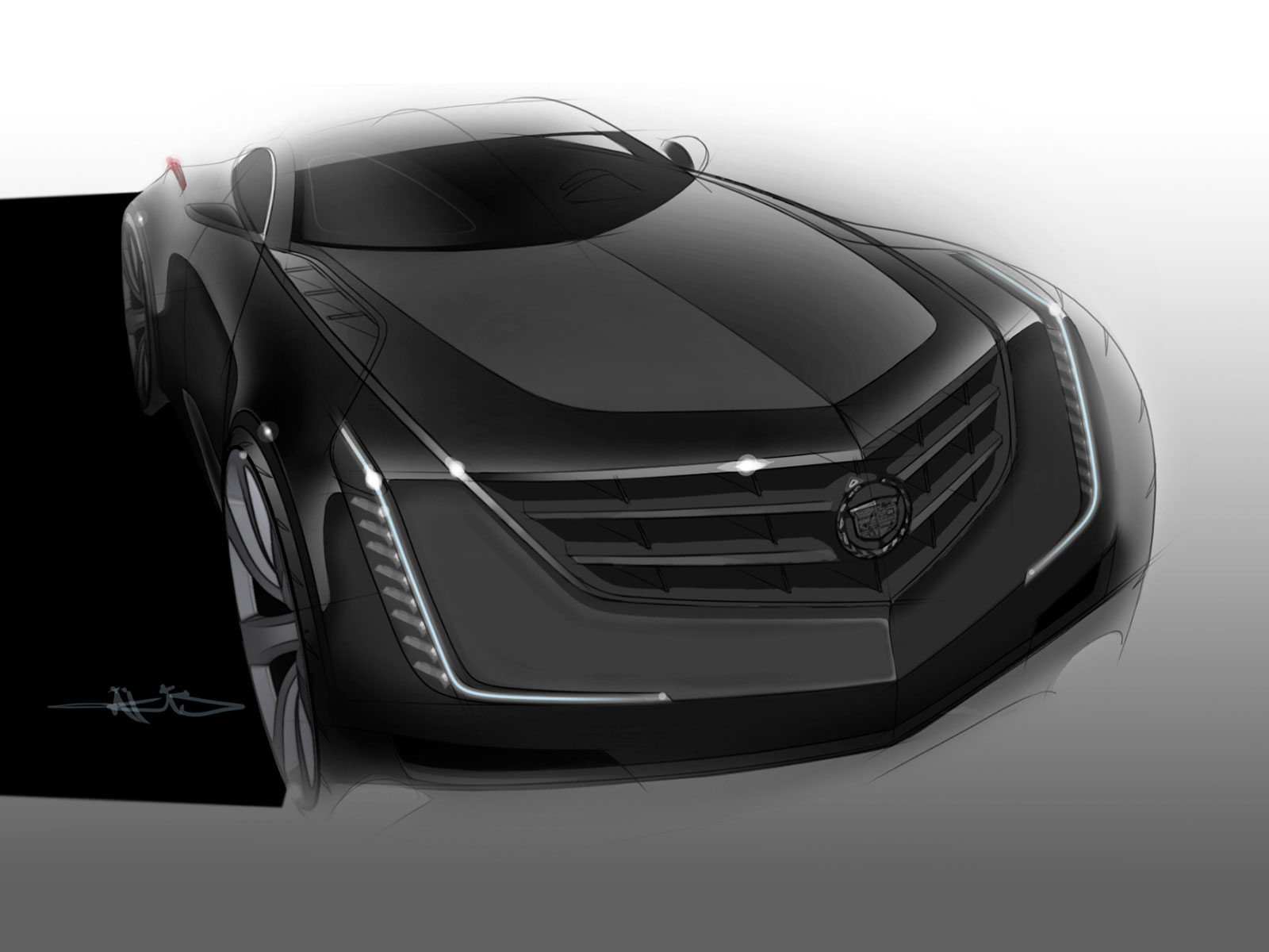 Cadillac Elmiraj, 2013 - Design Sketch